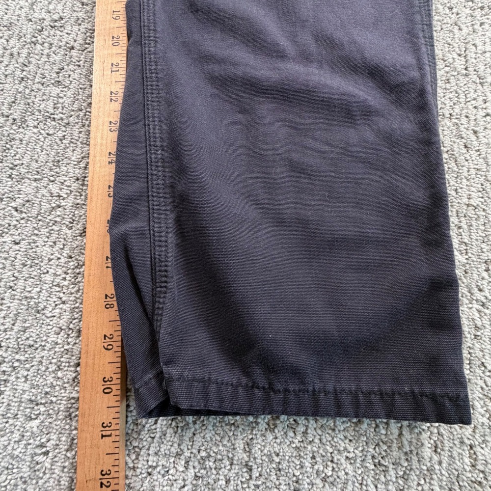 Carhartt Cargo Pants Men 33(30)x32 Black FR Flame Resistant Original Fit FRB240- - Picture 8 of 9